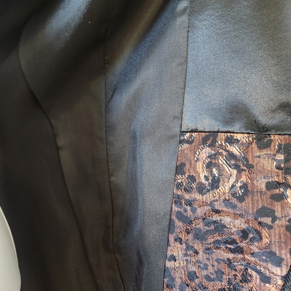 Vintage Leopard Print LW Wardy Blazer Size XS - Picture 5 of 13